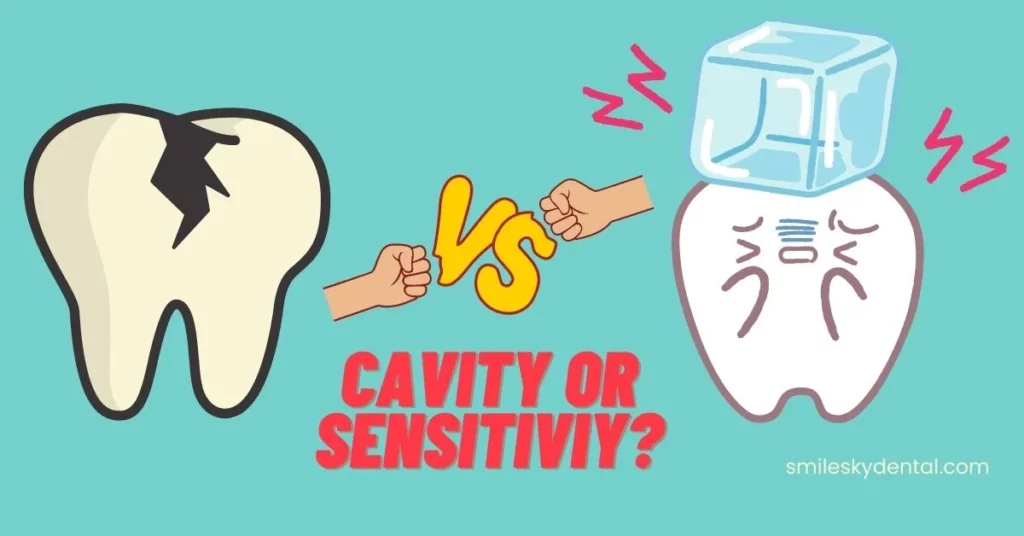 Cavity Or Sensitivity Difference