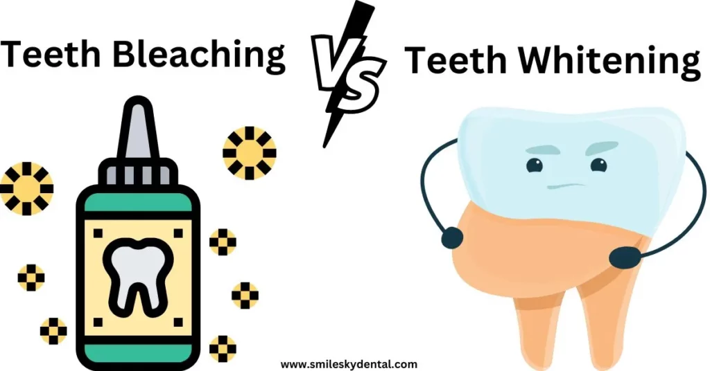 Teeth Bleaching Vs Whitening What's Best!